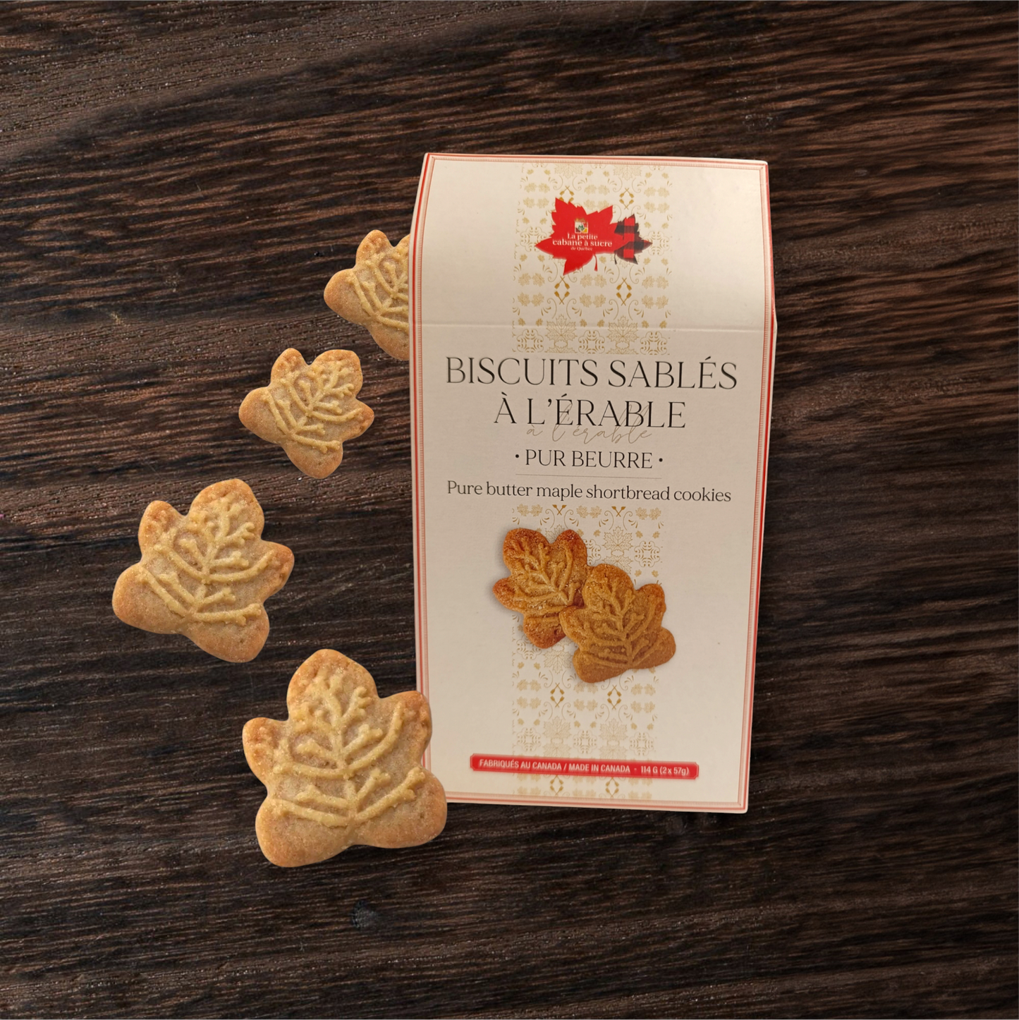 Biscuits sablés à l'érable