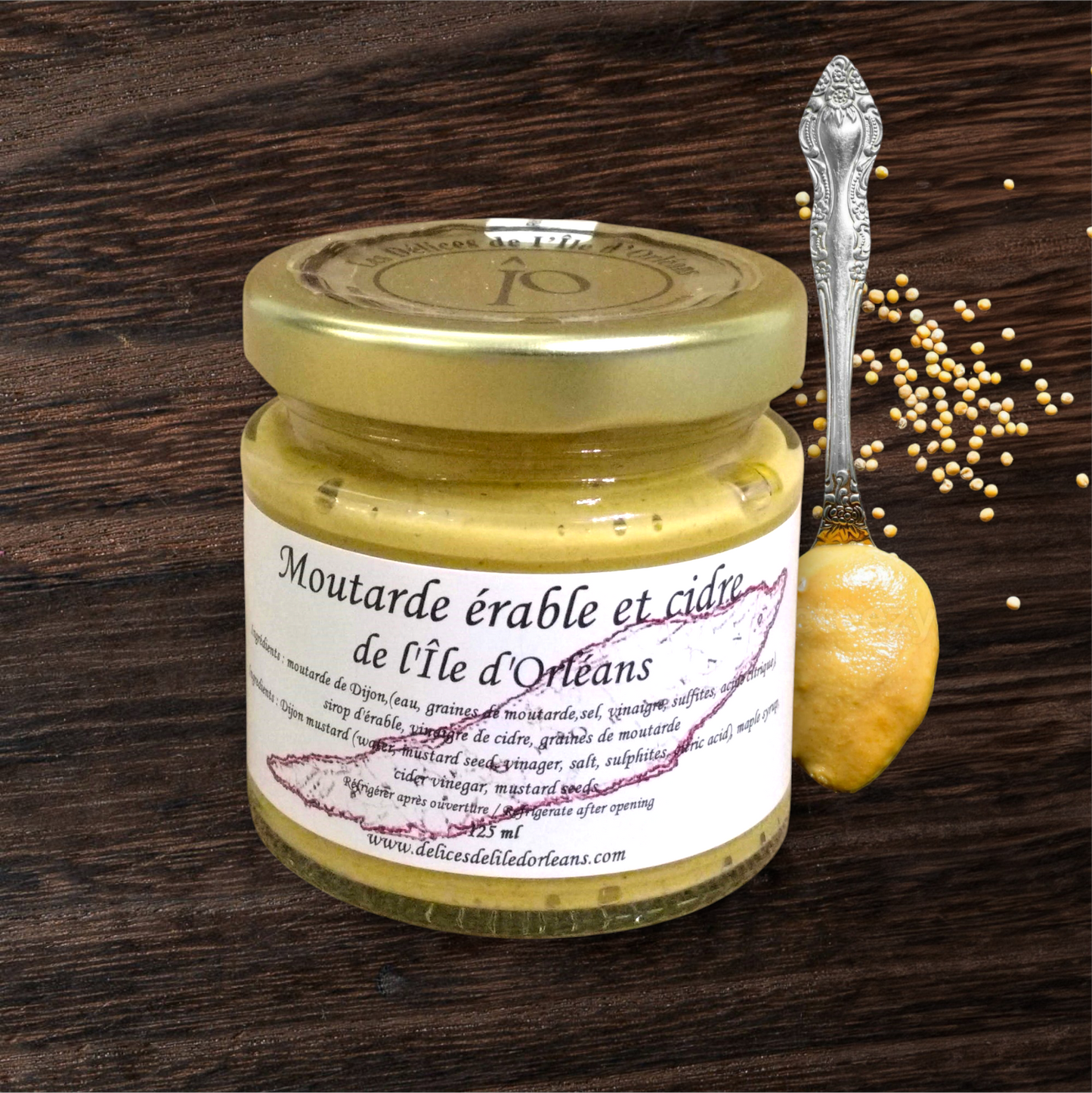Moutarde érable et cidre