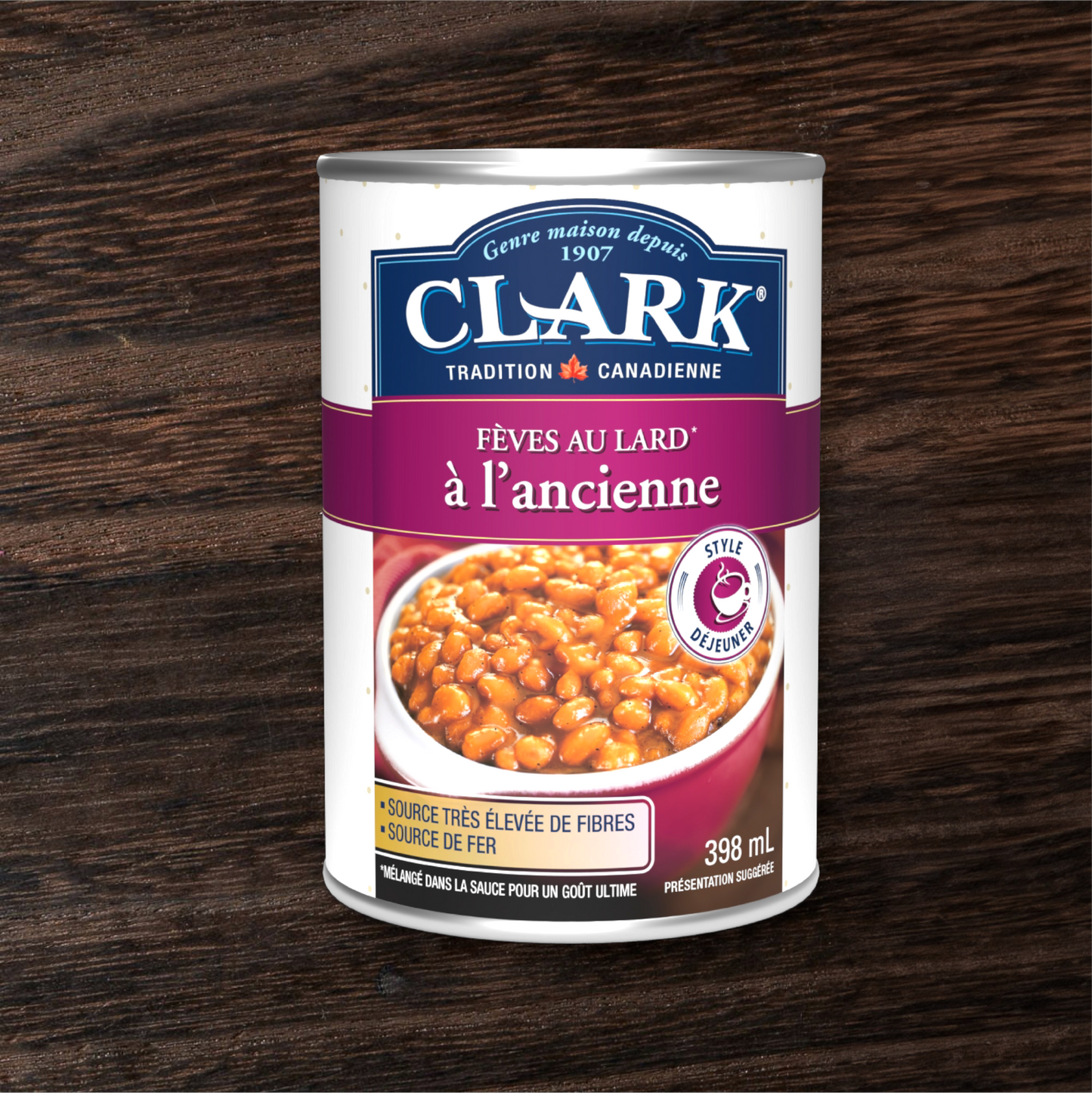 Fèves au lard Clark'