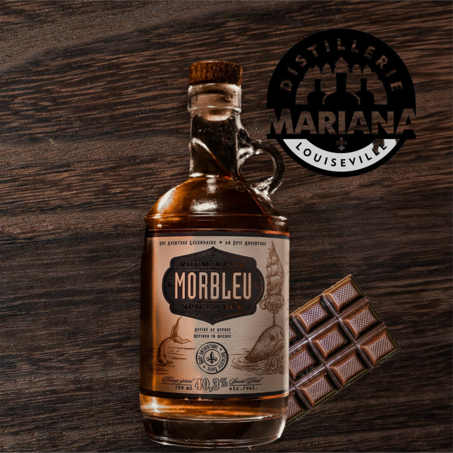 Rhum chocolat morbleu