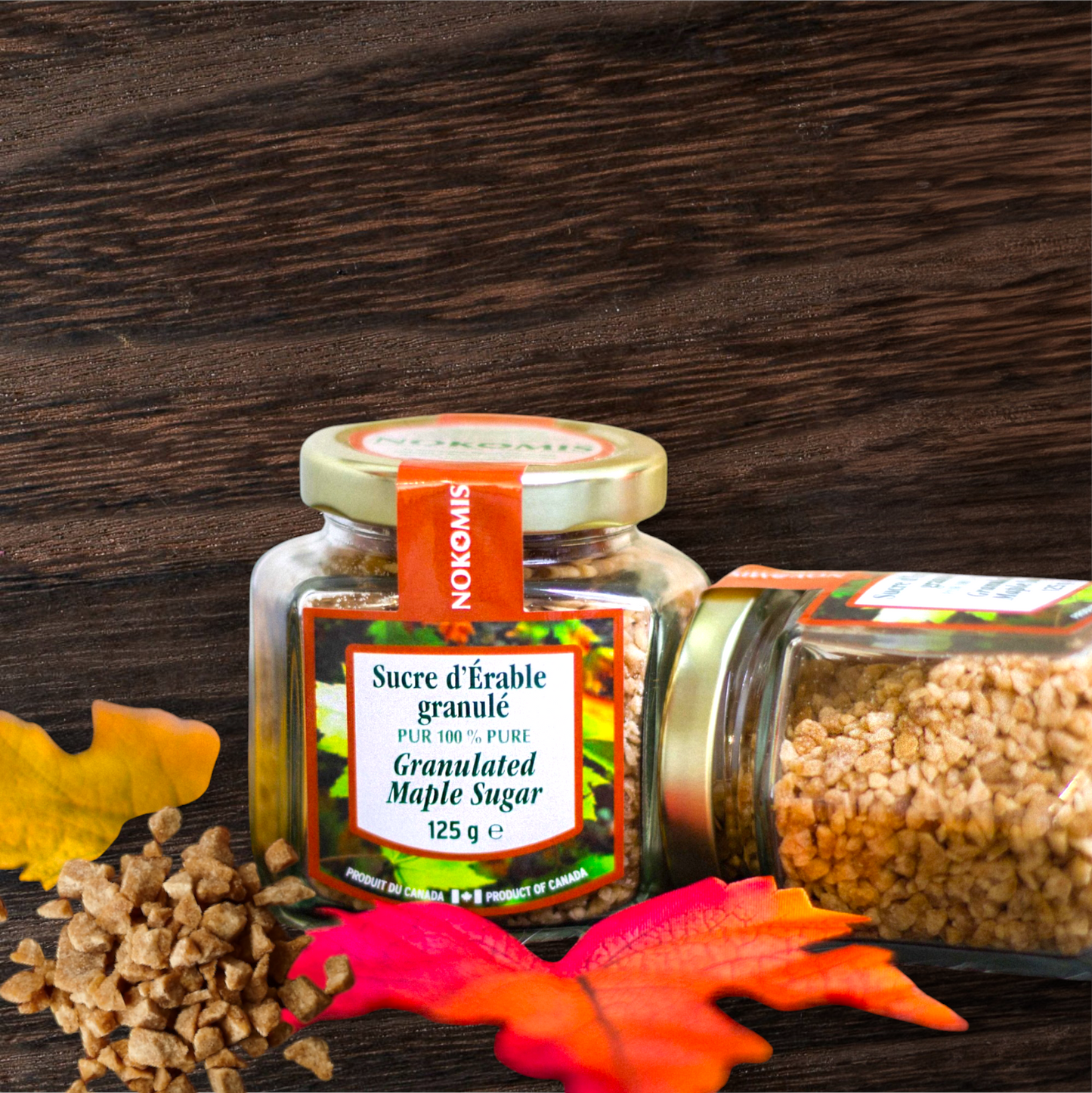 Sucre d'érable granules